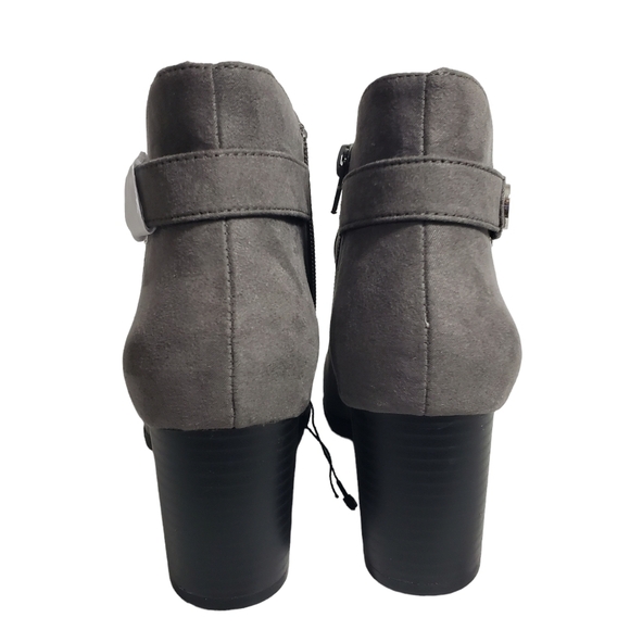 Giani Bernini  Artemyss Grey Memory Foam zip Booties Sz 8M, 8.5W, 10M - Picture 6 of 12
